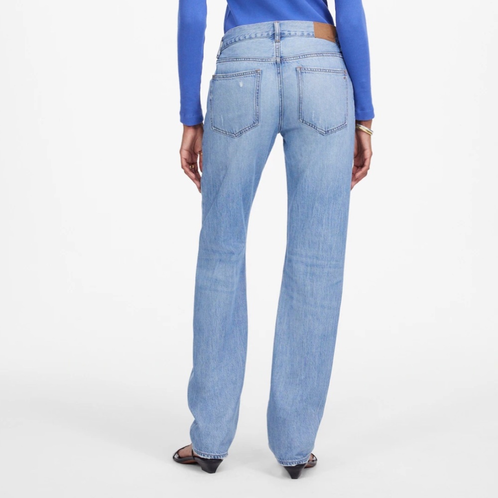 MADEWELL- The Dean Easy Straight Jean - Picture 4 of 8